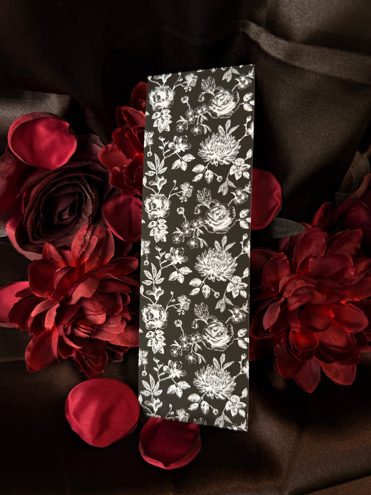 Dark romance inspired bookmark