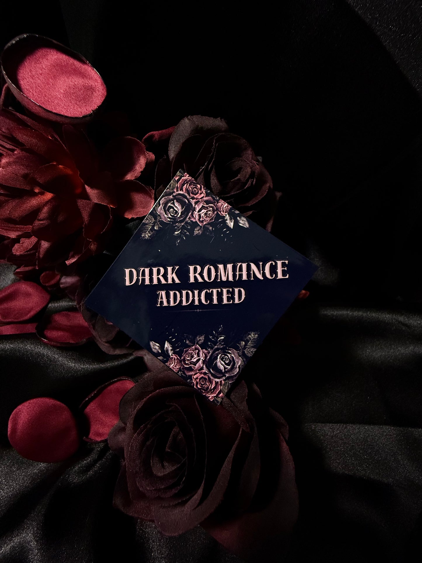 Dark romance sticker