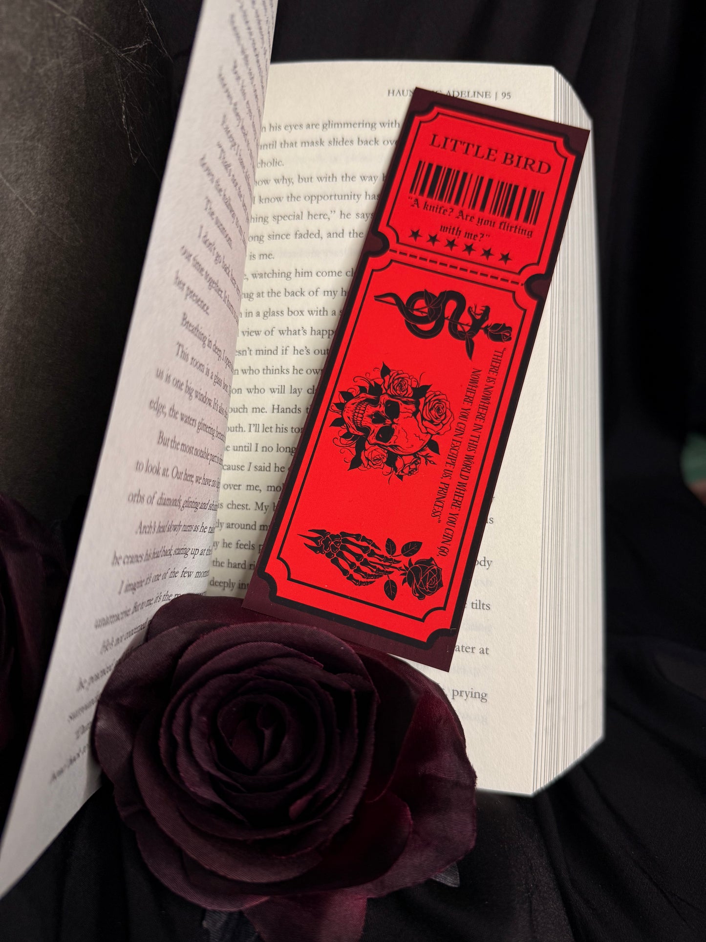 Den of Vipers inspired bookmark