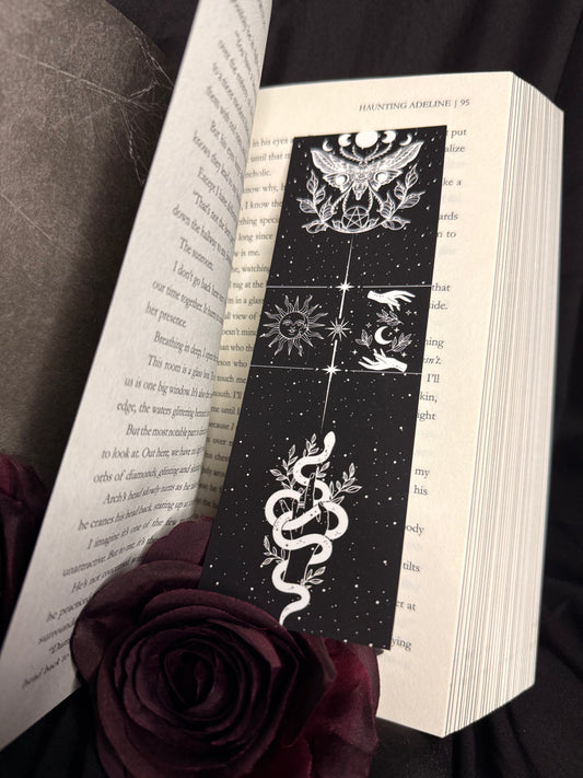 Celestial witchy bookmark