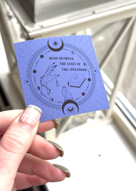 Witchy Spellbook sticker